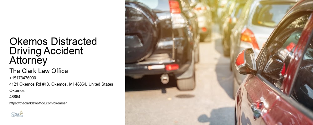 Okemos Distracted Driving Accident Attorney