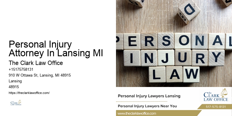 Personal Injury Attorney In Lansing MI