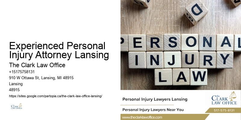 Experienced Personal Injury Attorney Lansing