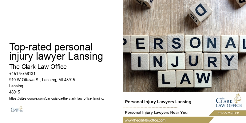 Top-rated personal injury lawyer Lansing