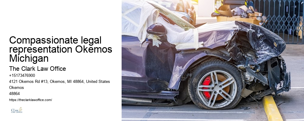Pedestrian Accident Lawyer Compassionate legal representation Okemos Michigan
