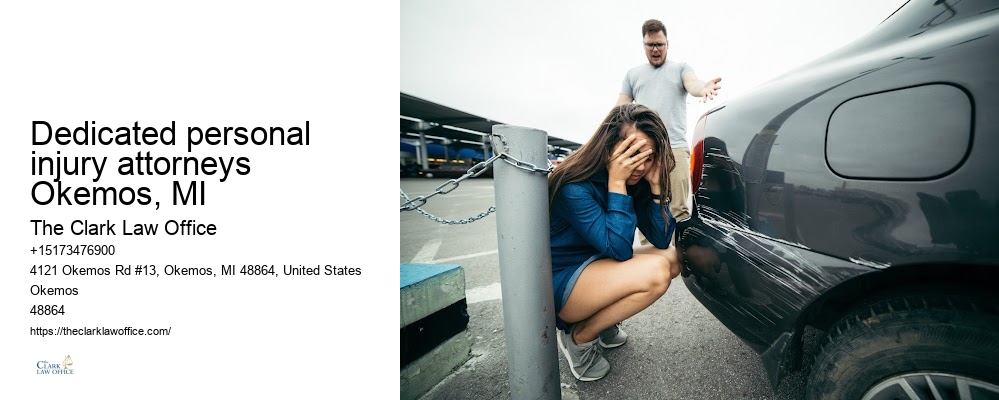Dedicated personal injury attorneys Okemos, MI