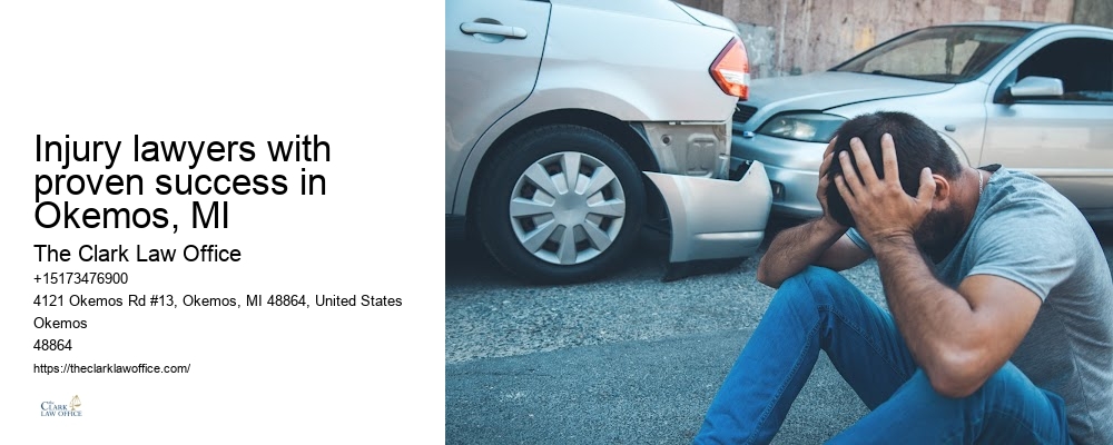 Best Personal Injury Claim Lawyers Injury lawyers with proven success in Okemos, MI