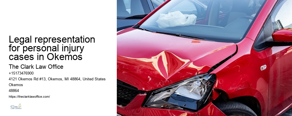 Legal representation for personal injury cases in Okemos Personal Injury Legal Services