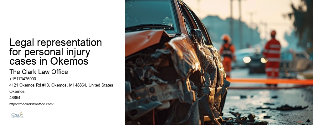 Personal injury law firm Legal representation for personal injury cases in Okemos