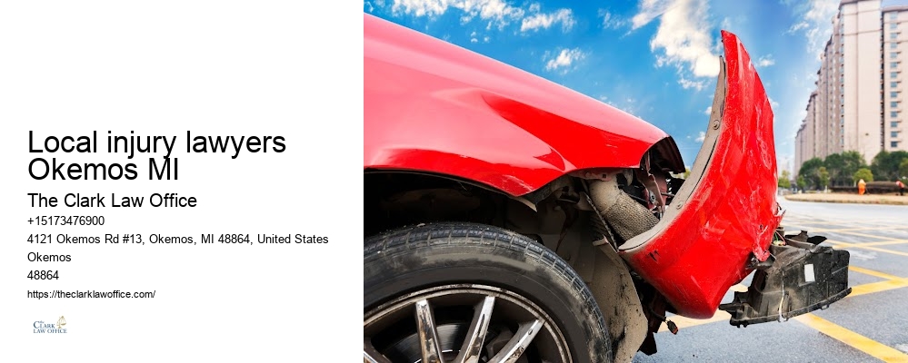 Negligence lawsuit lawyer Local injury lawyers Okemos MI