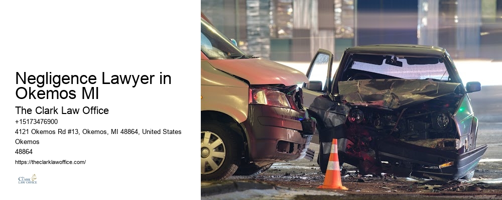 Car accident legal representation Negligence Lawyer in Okemos MI