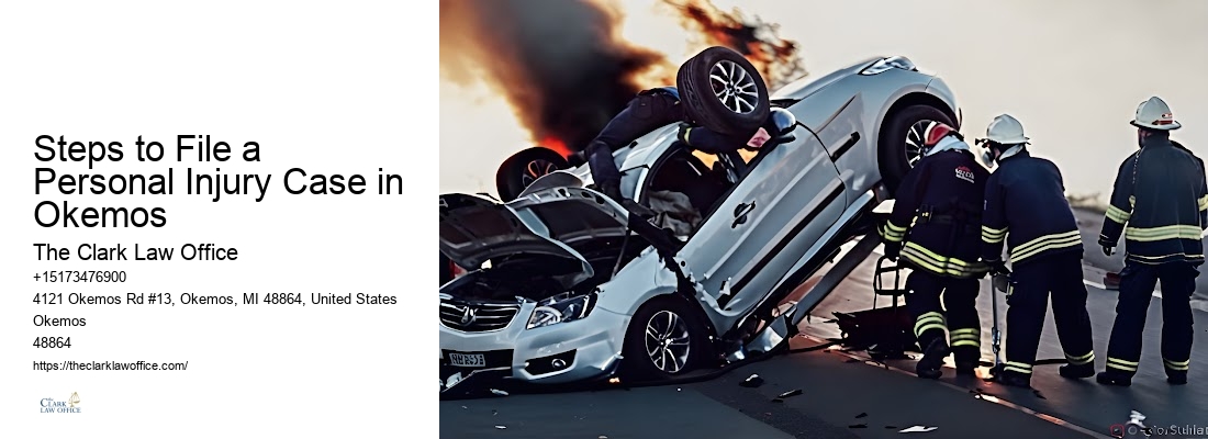 Steps to File a Personal Injury Case in Okemos Personal Injury Lawyer for Car Accidents