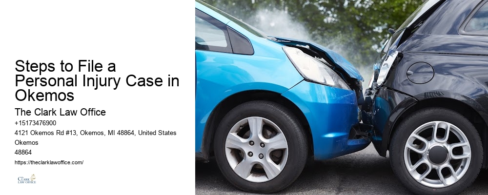 Car accident compensation lawyer Steps to File a Personal Injury Case in Okemos