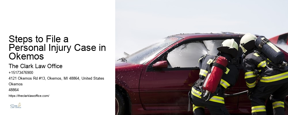 Occupational accident lawyer Steps to File a Personal Injury Case in Okemos