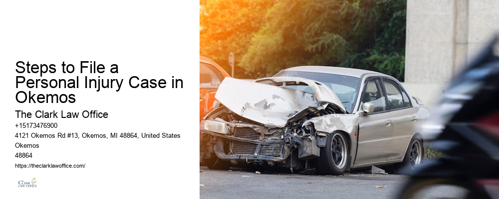 Steps to File a Personal Injury Case in Okemos Injury Attorney Services