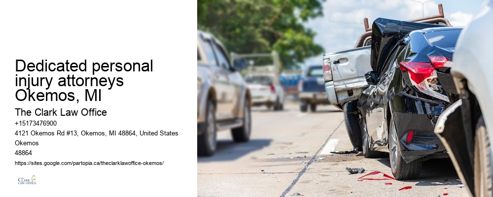 Dedicated personal injury attorneys Okemos, MI