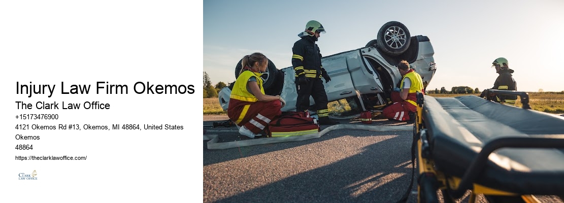 Injury Law Firm Okemos car accident specialist
