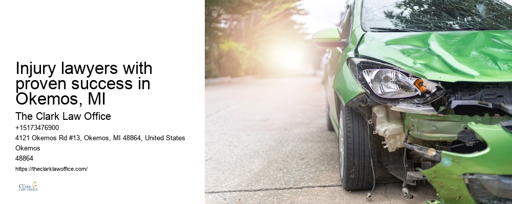 Personal injury lawyers Injury lawyers with proven success in Okemos, MI MI