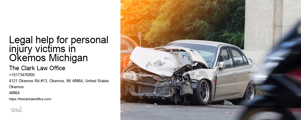 Experienced personal injury attorneys Legal help for personal injury victims in Okemos Michigan