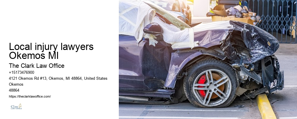 Winning personal injury lawsuits Local injury lawyers Okemos MI