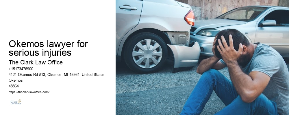 Best Rated Personal Injury Attorney in Okemos lawyer for serious injuries