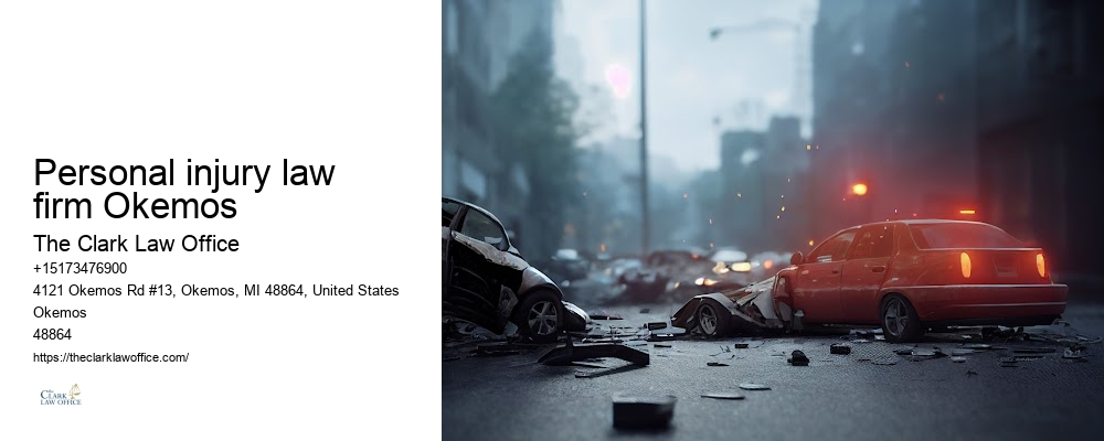 Civil negligence attorney Personal injury law firm Okemos