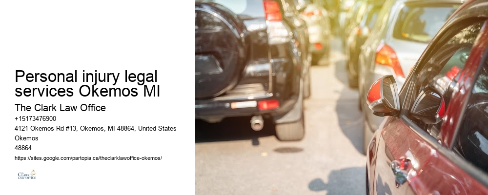 Personal injury legal services Okemos MI