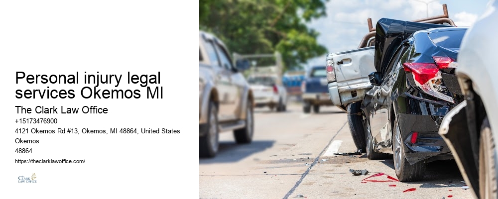 Accident Claims Lawyer Personal injury legal services Okemos MI