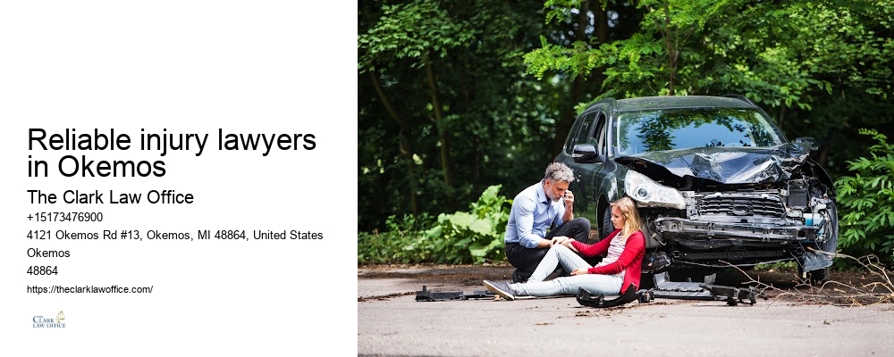 Affordable Accident Lawyer Reliable injury lawyers in Okemos MI