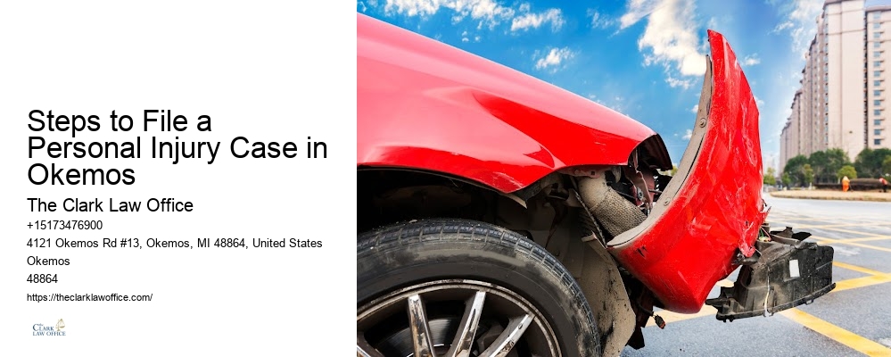 Slip and Fall Accident Law Firm Steps to File a Personal Injury Case in Okemos MI