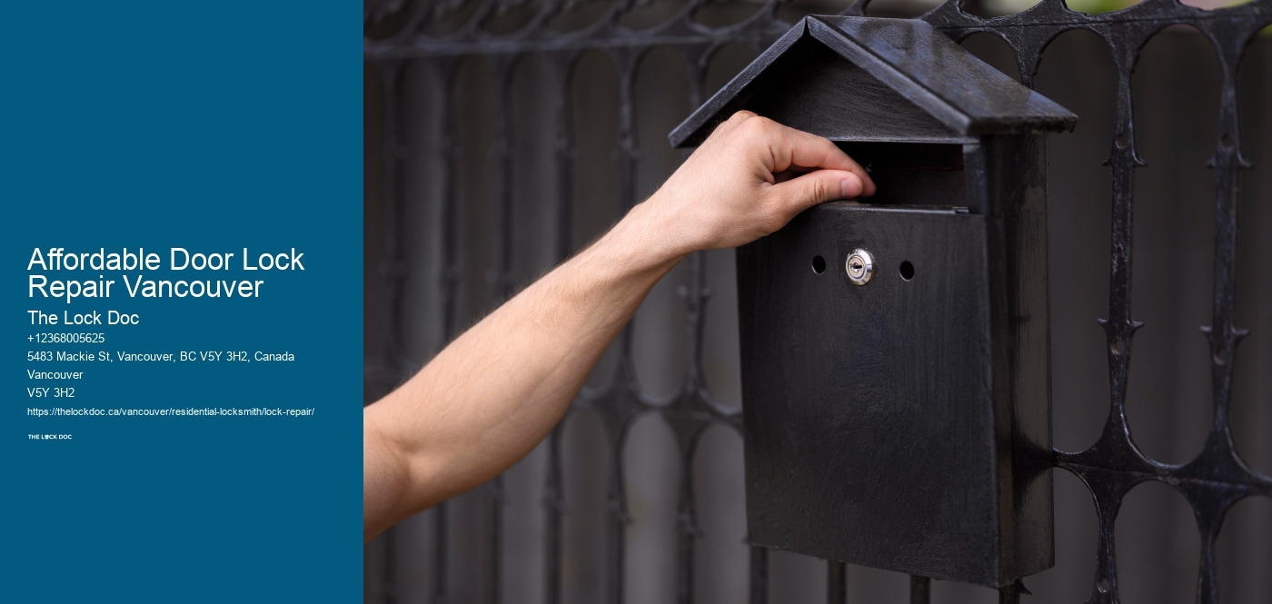 Affordable Door Lock Repair Vancouver