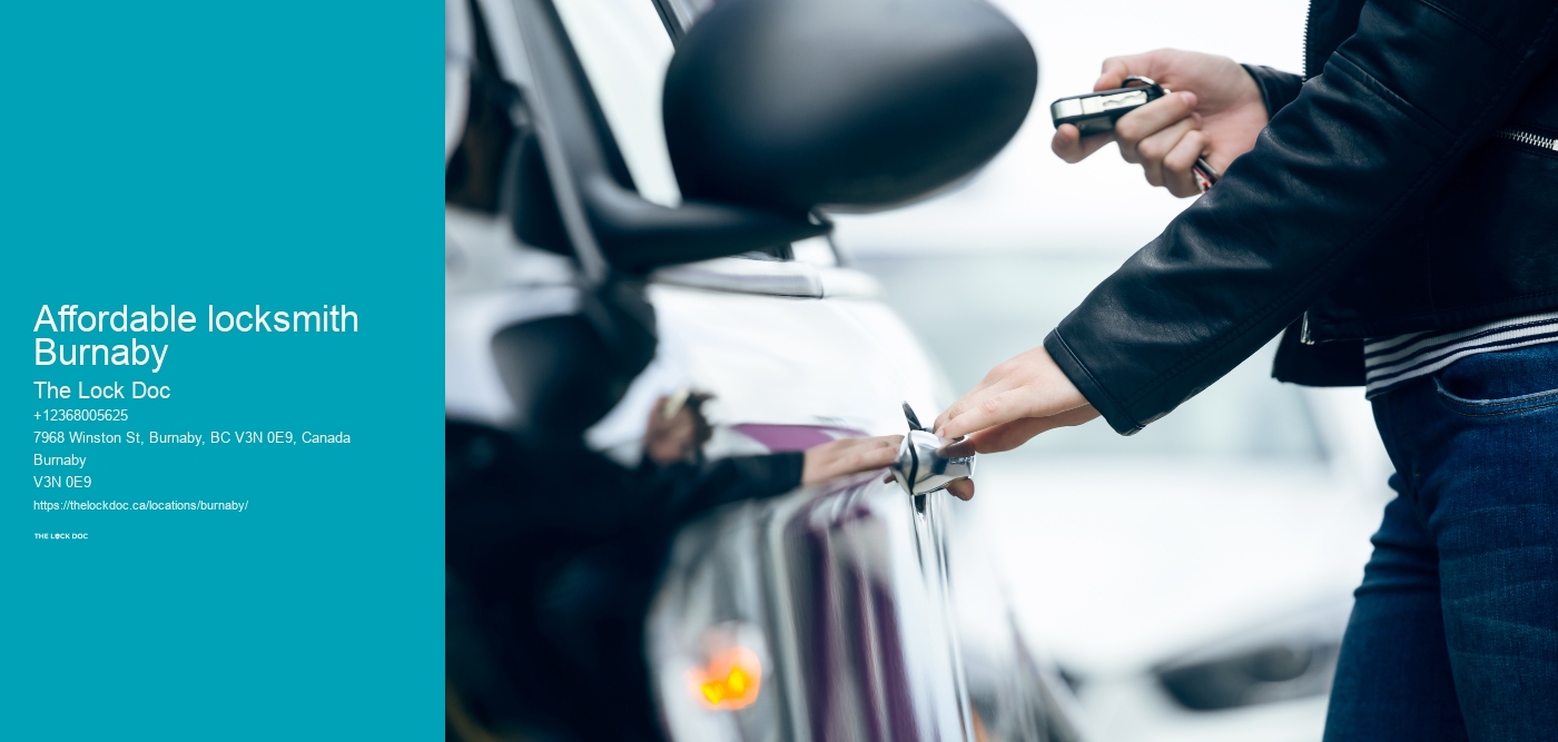 Affordable locksmith Burnaby