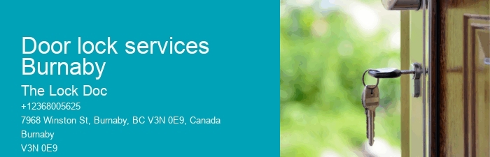 Door lock services Burnaby