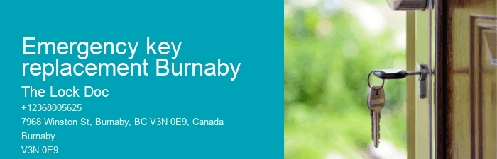 Emergency key replacement Burnaby