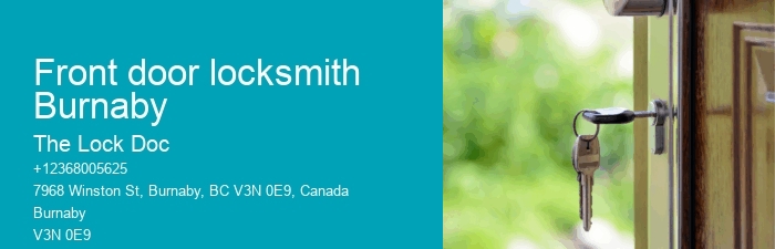 Front door locksmith Burnaby