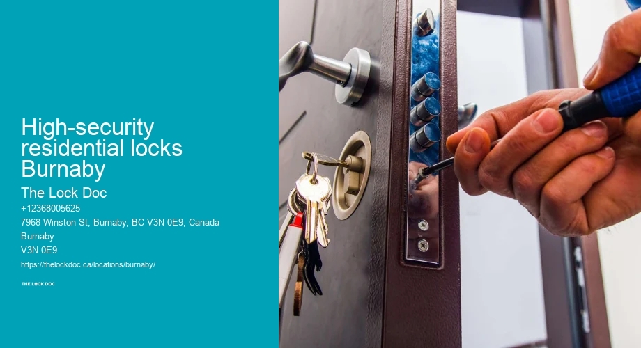 High-security residential locks Burnaby