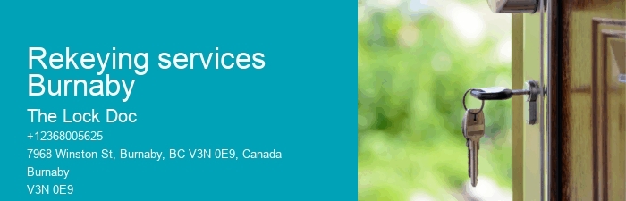 Rekeying services Burnaby