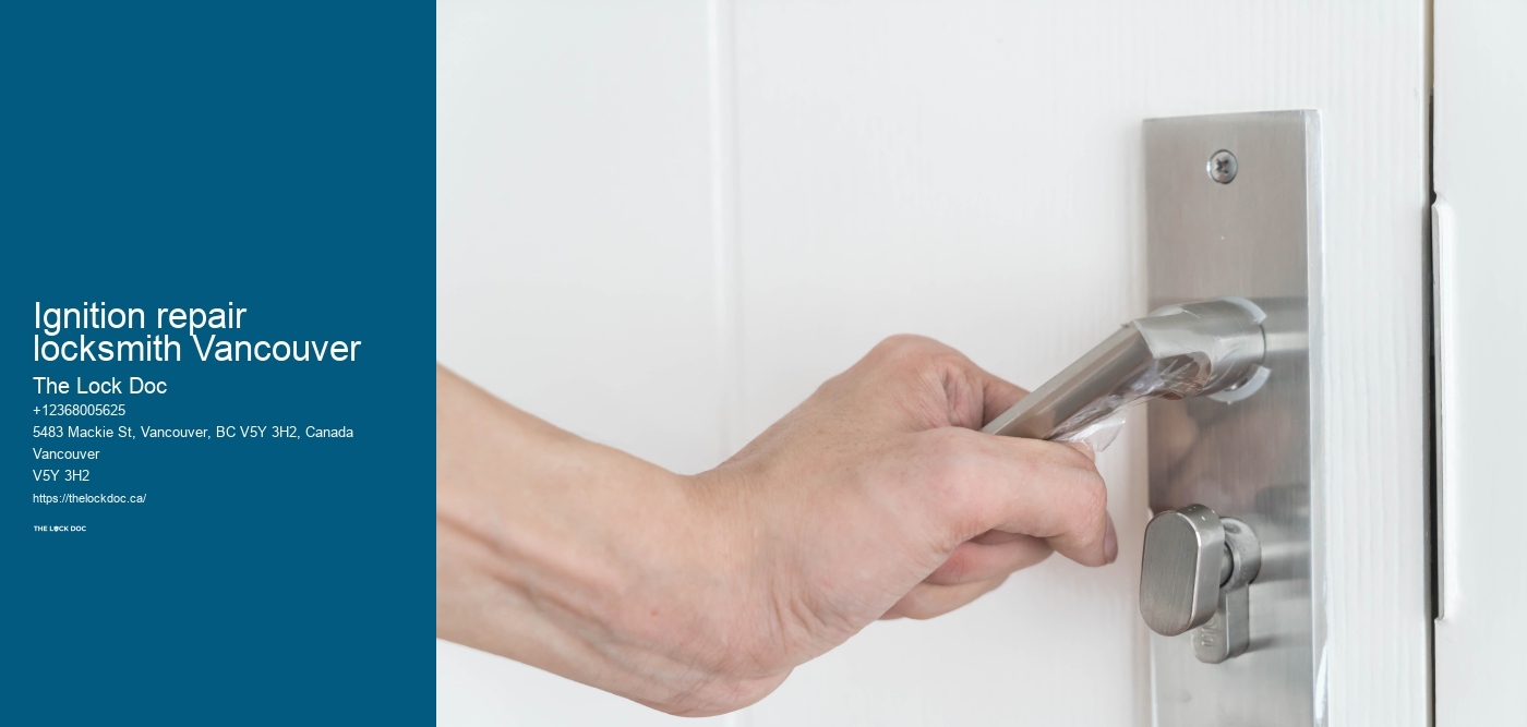 Ignition repair locksmith Vancouver