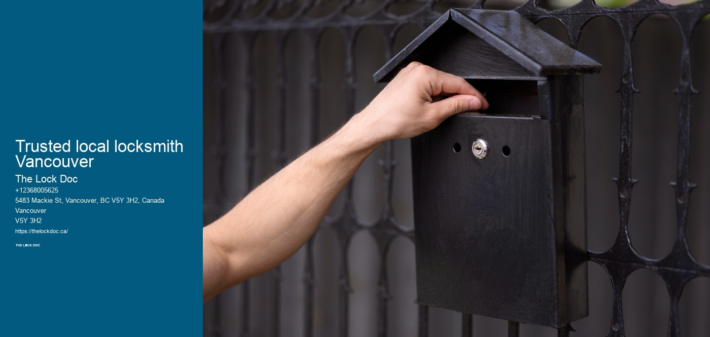 Trusted local locksmith Vancouver
