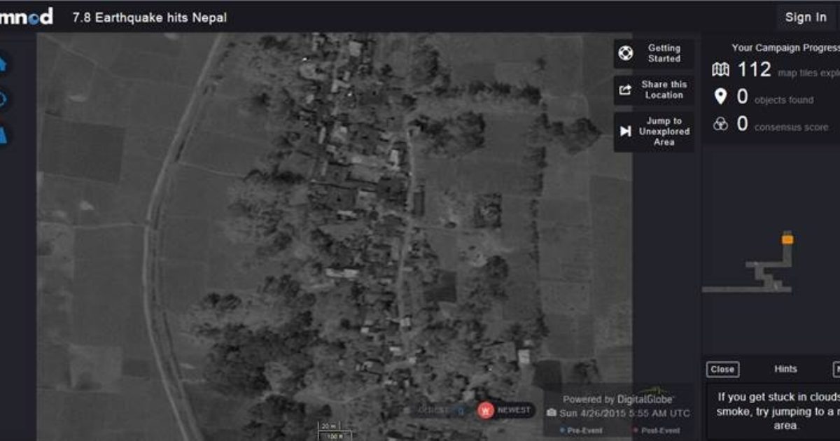 DigitalGlobe opens access to satellite data to support disaster…