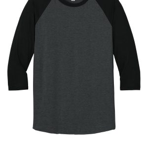 Jerzees Unisex Premium Blend Combed Ring Spun 3/4-Sleeve Raglan 560R
