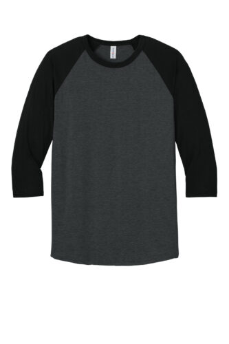 Jerzees Unisex Premium Blend Combed Ring Spun 3/4-Sleeve Raglan 560R