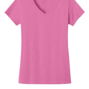 Gildan Women's Heavy Cotton 100% Cotton V-Neck T-Shirt. 5V00L