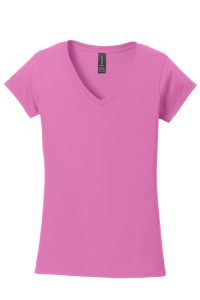 Gildan Softstyle Women's Fit V-Neck T-Shirt. 64V00L