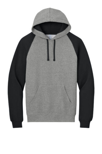 Jerzees Unisex NuBlend Colorblock Raglan Hoodie Sweatshirt 96C