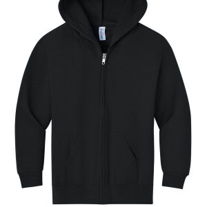 Jerzees - Youth NuBlend Full-Zip Hooded Sweatshirt. 993B