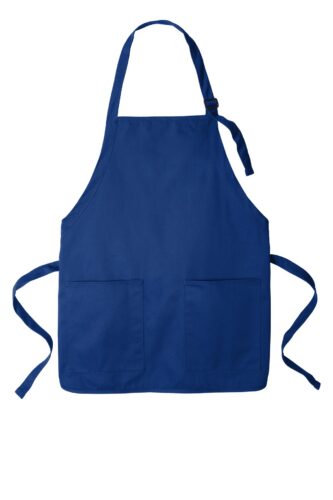 Port Authority Medium-Length Two-Pocket Bib Apron. A601