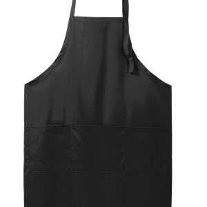 Port Authority Easy Care Extra Long Bib Apron with Stain Release. A700