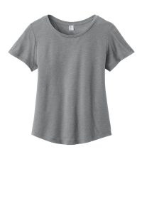 Allmade Women's Relaxed Tri-Blend Scoop Neck Tee AL2015