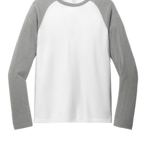 Allmade Unisex Tri-Blend Long Sleeve Colorblock Raglan AL6009