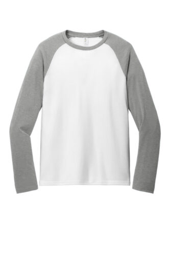 Allmade Unisex Tri-Blend Long Sleeve Colorblock Raglan AL6009
