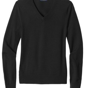 Brooks Brothers Women's Washable Merino V-Neck Sweater BB18411