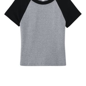 BELLA+CANVAS Women's Micro Rib Raglan Baby Tee BC1201