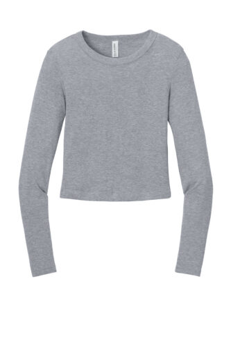 BELLA+CANVAS Women's Micro Rib Long Sleeve Baby Tee BC1501